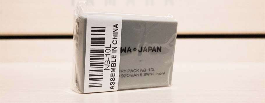 ROWA JAPANの互換バッテリー